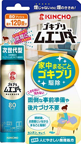 旧・ 80プッシュ×1個 ・・Style:旧 ・特徴煙じゃないのに煙の効き目。次世代型ゴキブリ駆除剤。80プッシュ ・商品サイズ 幅×奥行×高さ 120mm×40mm×210mm ・原産国日本 ・内容